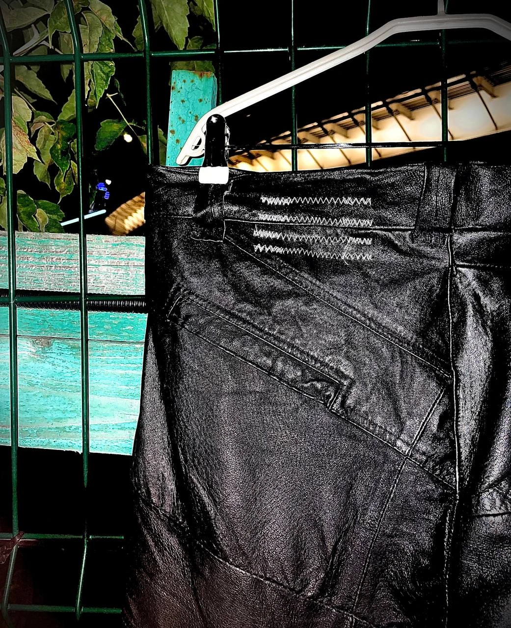 Leather pants «the ejected pilot», image 6